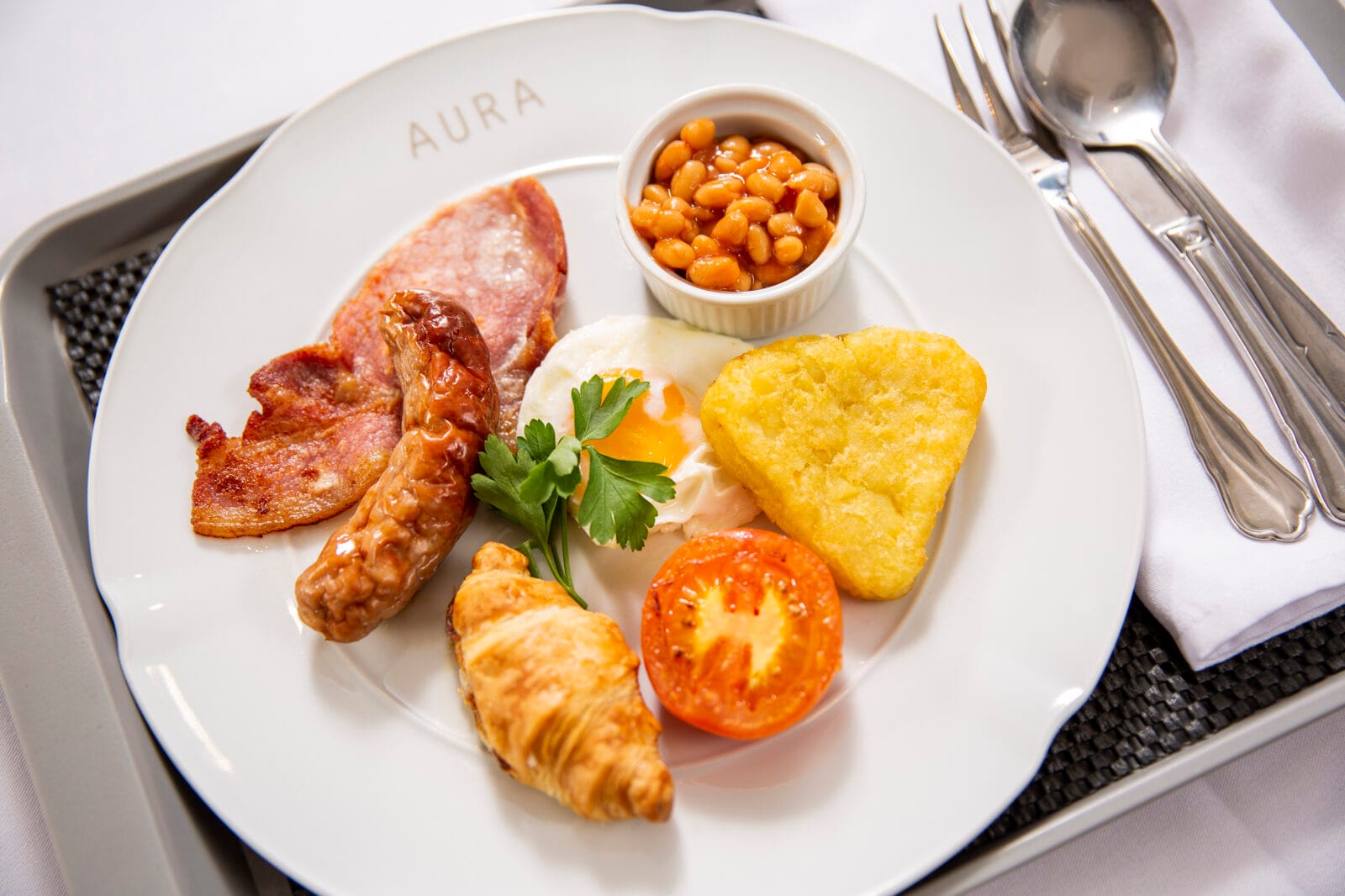 Breakfast spread